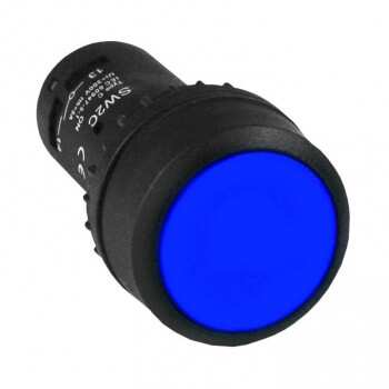 Кнопка SW2C-11 возвратная синяя NO+NC EKF PROxima_IP54 Кнопка SW2C-11 возвратная синяя NO+NC EKF PROxima_IP54