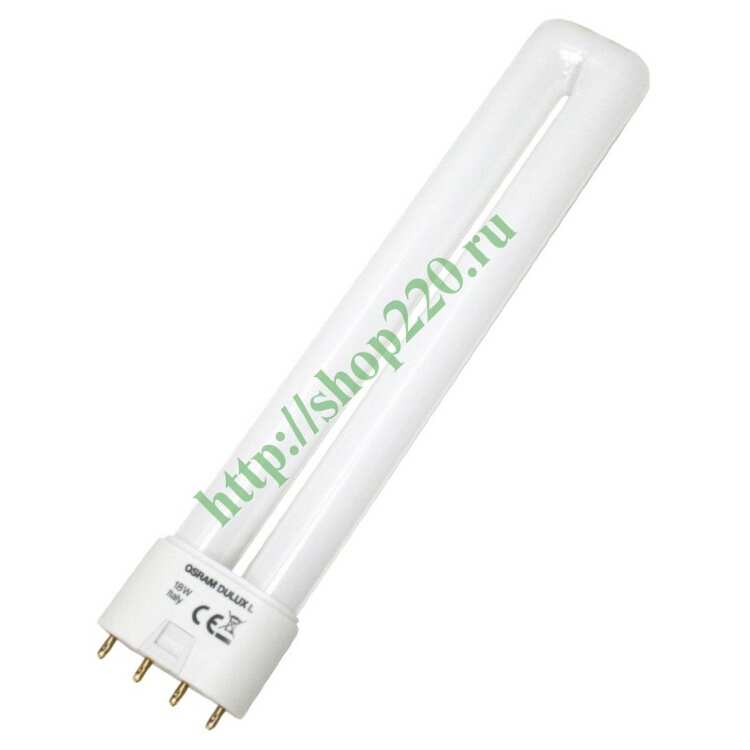 Лампа DULUX L 18W/21-840 2G11 L225 холод.свет (OSRAM) 2G7  DULUX    11W/840 Лампа комп. Osram