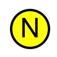 Знак "N" (d20мм)