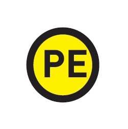 Знак "PE" (d20мм)