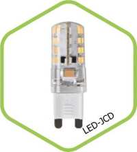 G9 3Вт 260В 3000K 270Лм LED-JCD-standard Лампа светодиодная