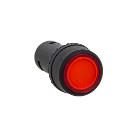 Кнопка SW2C-10D с подсветкой красная NC EKF_IP54