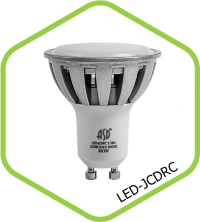 GU10 5,5Вт 260В 3000К LED-JCDRC-standard  Лампа светодиодная ASD