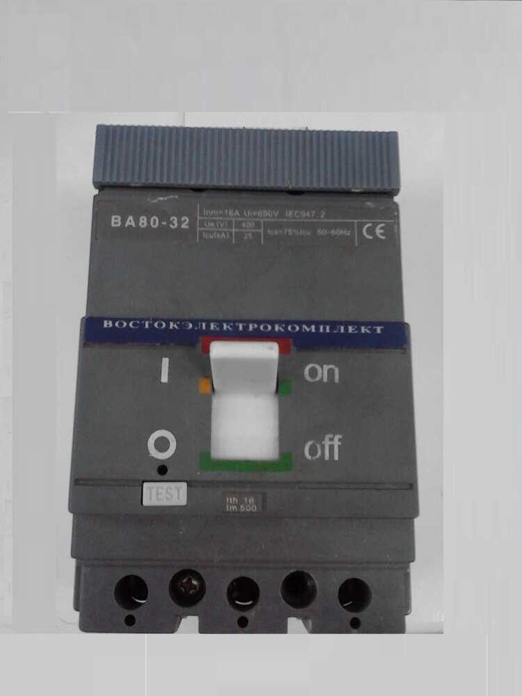 Автоматический выключатель ВА 80-32 16А Авт. выкл. ВА 80-32 3п 16А