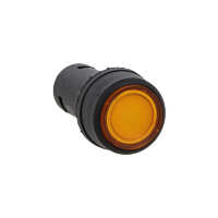 Кнопка SW2C-10D с подсветкой желтая NO EKF_IP54